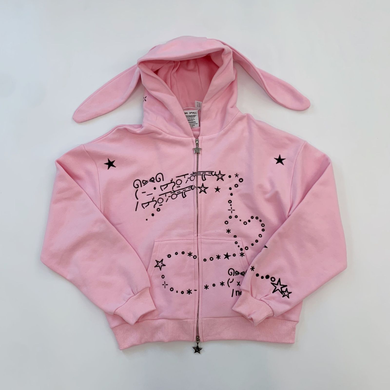 named collective パーカーy2k Named Collective Full Zip Hoodie Embroidered Logos Grey Y2K