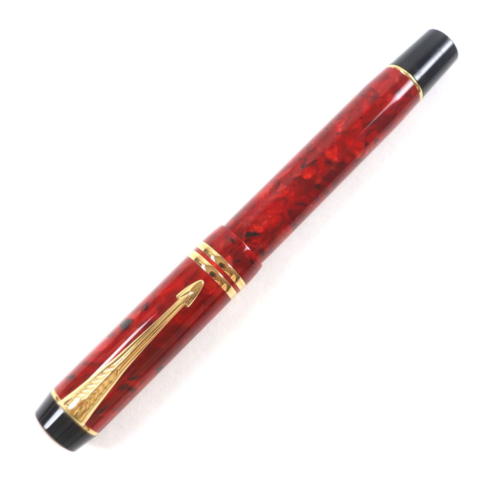 美品▽PARKER パーカー デュオフォールド ジャスパーレッド