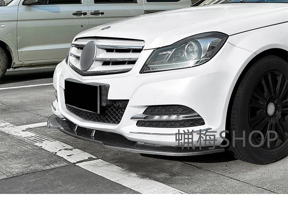メルセデスベンツ Cクラス W204 フロントリップスポイラー