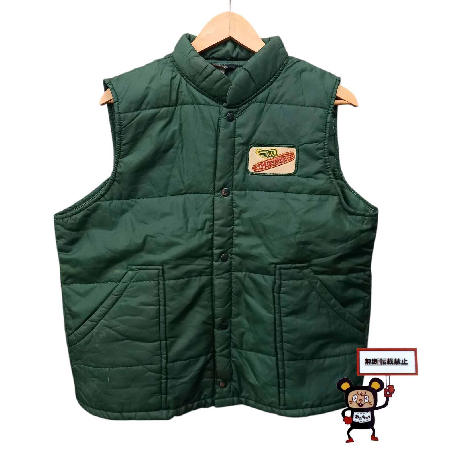 Vintage 70〜80s Swingster 中綿ベスト スウィングスター 希少品】 Swingster 70s〜80s ヴィンテージ 中綿 ベスト S