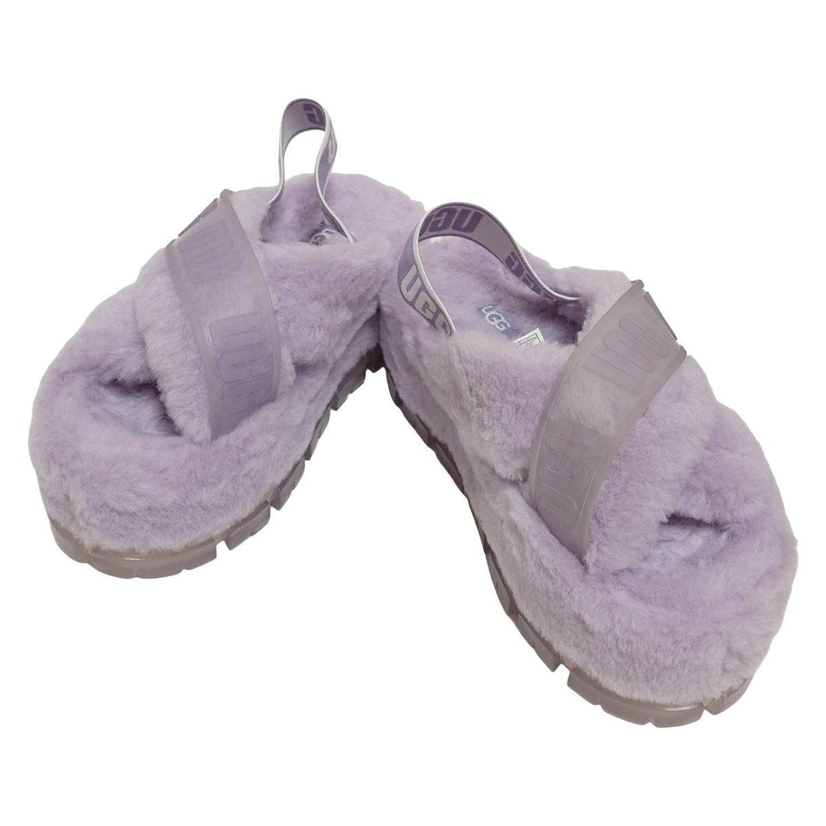 UGG FUZZITA CLEAR アグ サンダル 美品♡UGG アグ W FUZZITA CLEAR