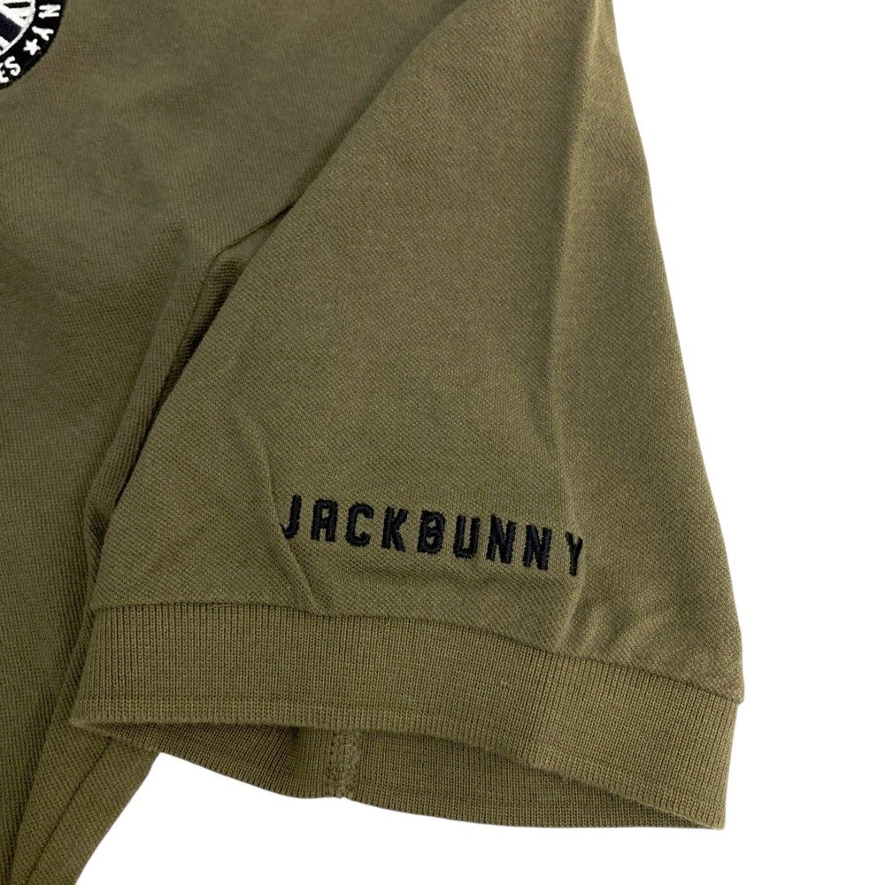 サイズ：3 JACK BUNNY ジャックバニー  長袖ニットセーター  グリーン系 [240101364421] ゴルフウェア メンズ ストスト ホワイト セーター 6 サイズ LLジャックバニー メンズ ゴルフ