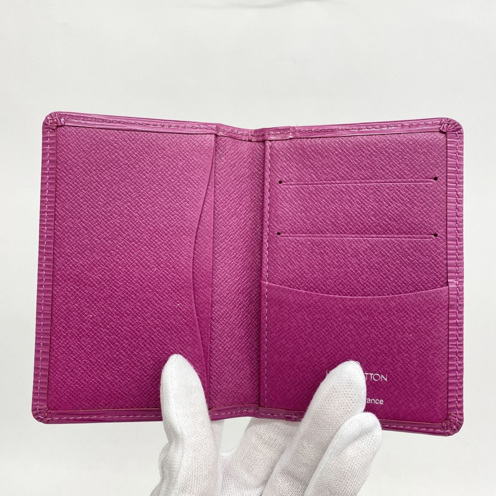 n98　ヴィジット　エピ　ルイヴィトン　名刺入れ　カードケース n98 ヴィジット エピ ルイヴィトン 名刺入れ カードケース 正規紙袋