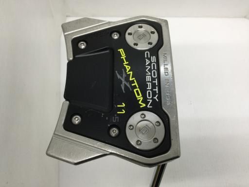 タイトリスト SCOTTY CAMERON PHANTOM X 11.5 2021 35インチ パター PT スチール フレックスその他 メンズ 男性用 右利き 右用 Cランク ゴルフクラブ