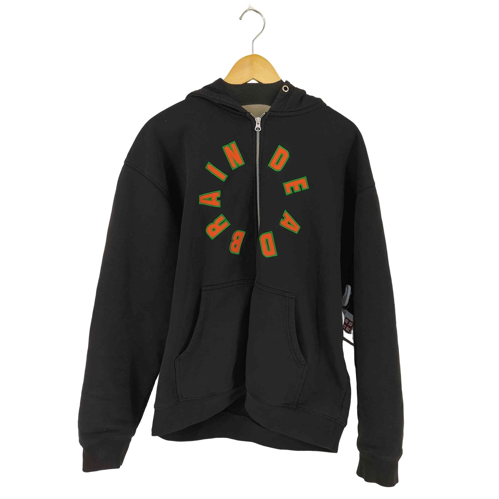 ブレインデッド BRAIN DEAD COLLEGIATE ZIP UP HOODIE メンズ import 