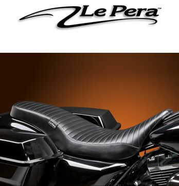 Le Pera COBRA シート 2008〜25年ツーリング Pleated チョッパー