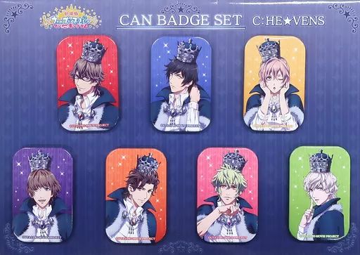 中古】バッジ・ピンズ [単品] HE☆VENS 缶バッジセット 「劇場版 うた