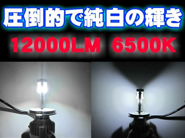 H4 LEDヘッドライト HI⁄Lo切替 車種別で簡単 | LED 安心の車種別設定 CITIZEN(シチズン)製 Hi⁄Lo切替 h4 車⁄バイク用 ファンレス led 最高峰 Hi⁄Lo 8000lm