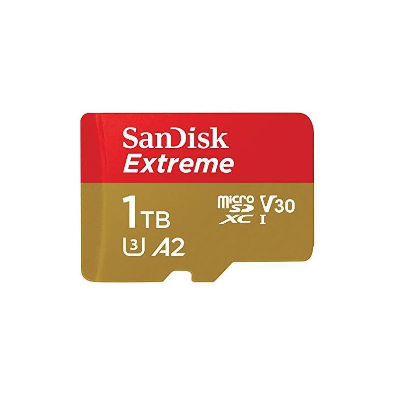 SanDisk microSDXC UHS-I カード 1TB Extreme 超高速タイプ（読込最大190MB/s 書込最大130MB/s） サンディスク エクストリーム SDSQXAV-1T00-GN6MN 海外パッケージ品 1 - メルカリ