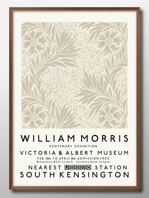 おまとめ割 A4 17枚 12455円 お家で美術館 11284ウィリアム モリス