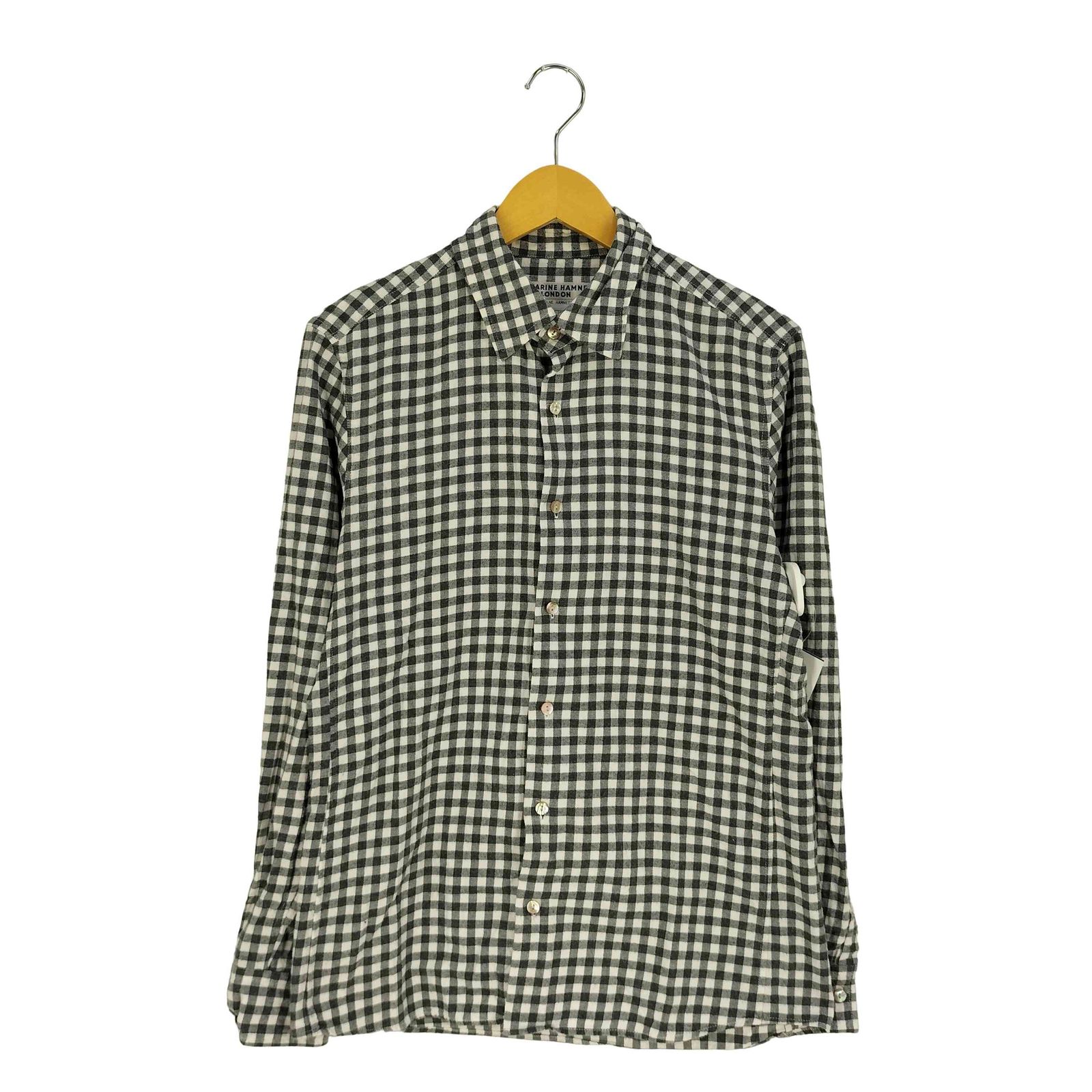 キャサリンハムネットロンドン KATHARINE HAMNETT LONDON ギンガムチェックシャツ メンズ import：L 