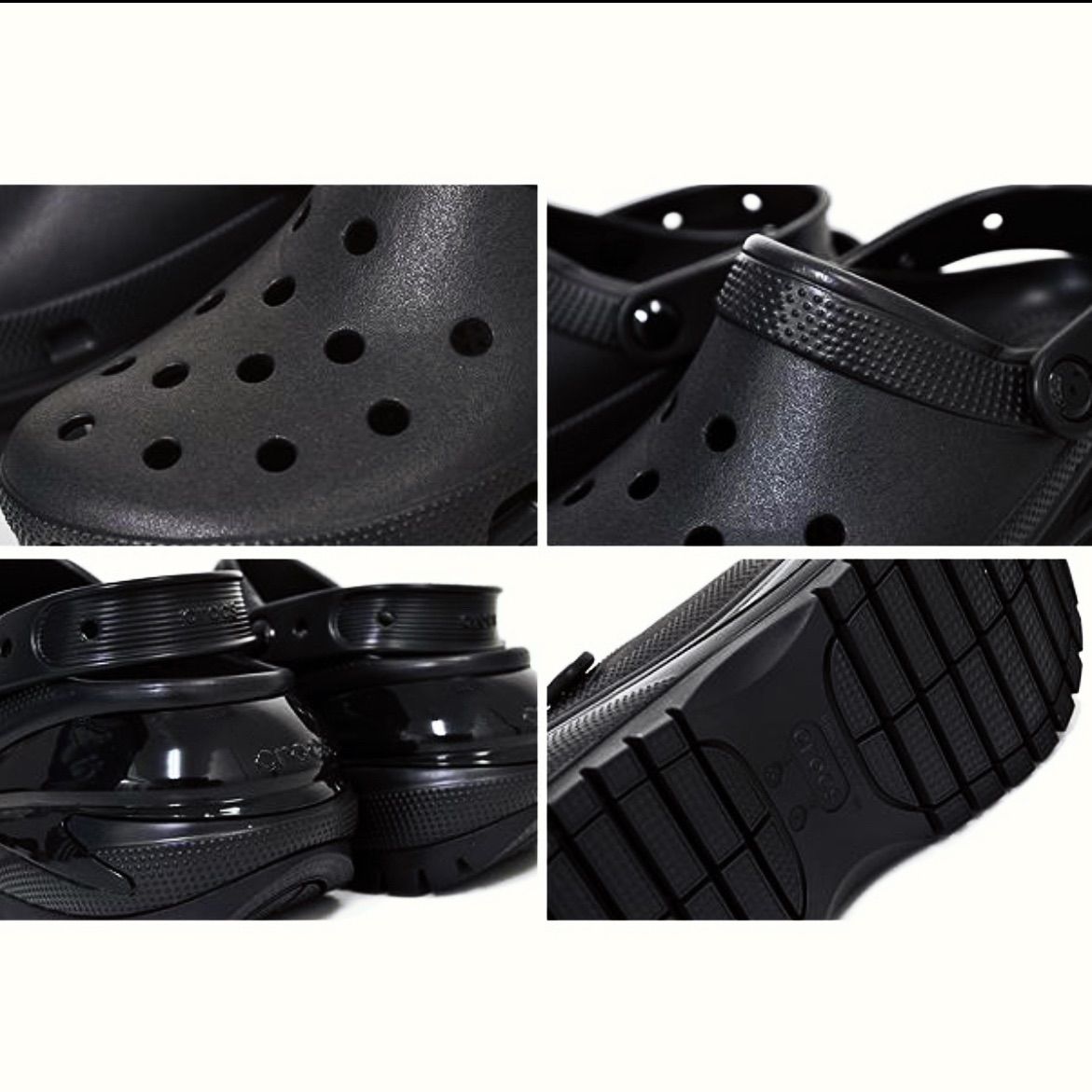 新品未使用◇クロックス◇ メガクラッシュ 黒 M9 27.0cm (CROCS