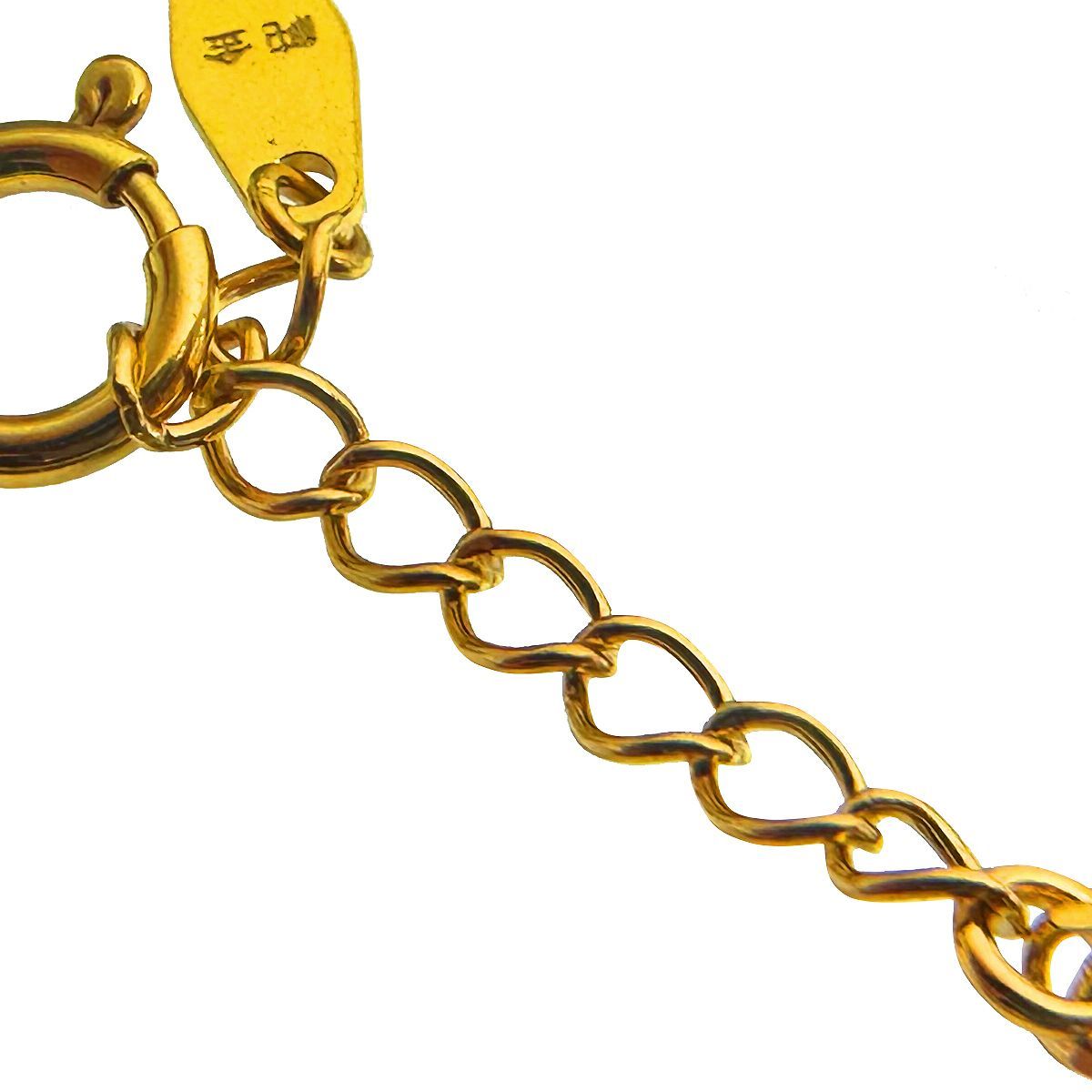 喜平 ブレスレット 24金 純金 ダブル 6面 16cm～18cm 3.4g 