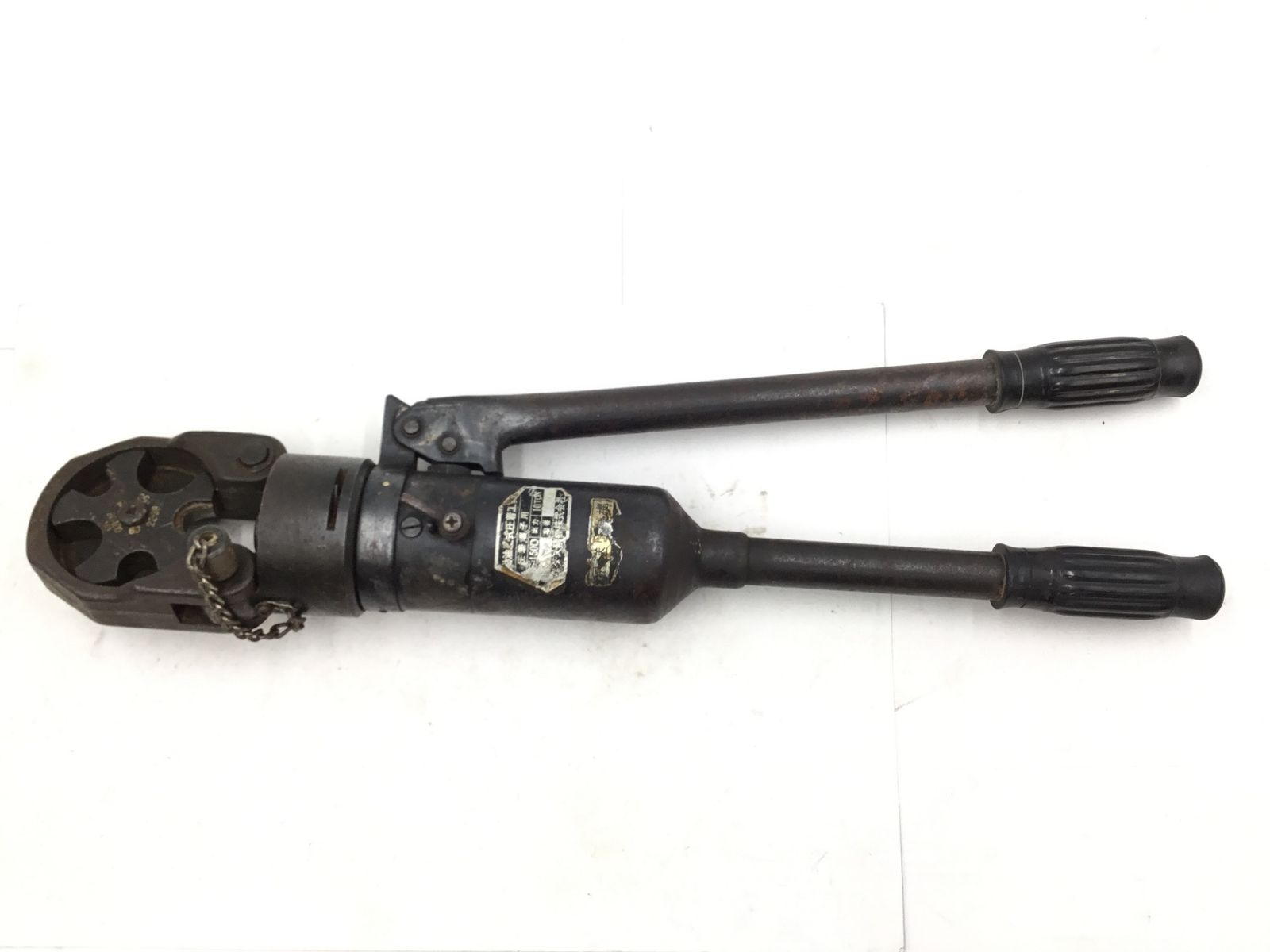 電動工具・エア工具 【品】☆カクタス精機 手動油圧式圧着工具 S-150D 