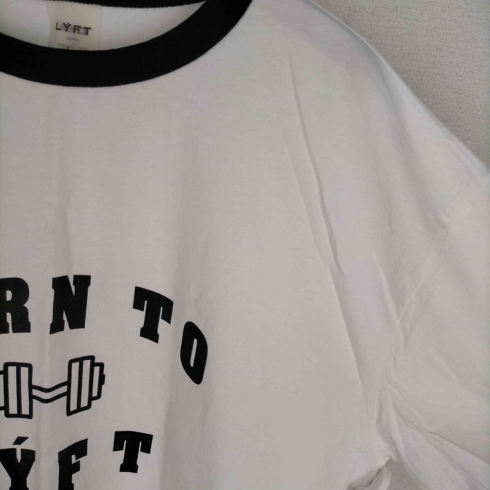 リフト LYFT プリントデザインリンガーTシャツ メンズ JPN：L - メルカリ