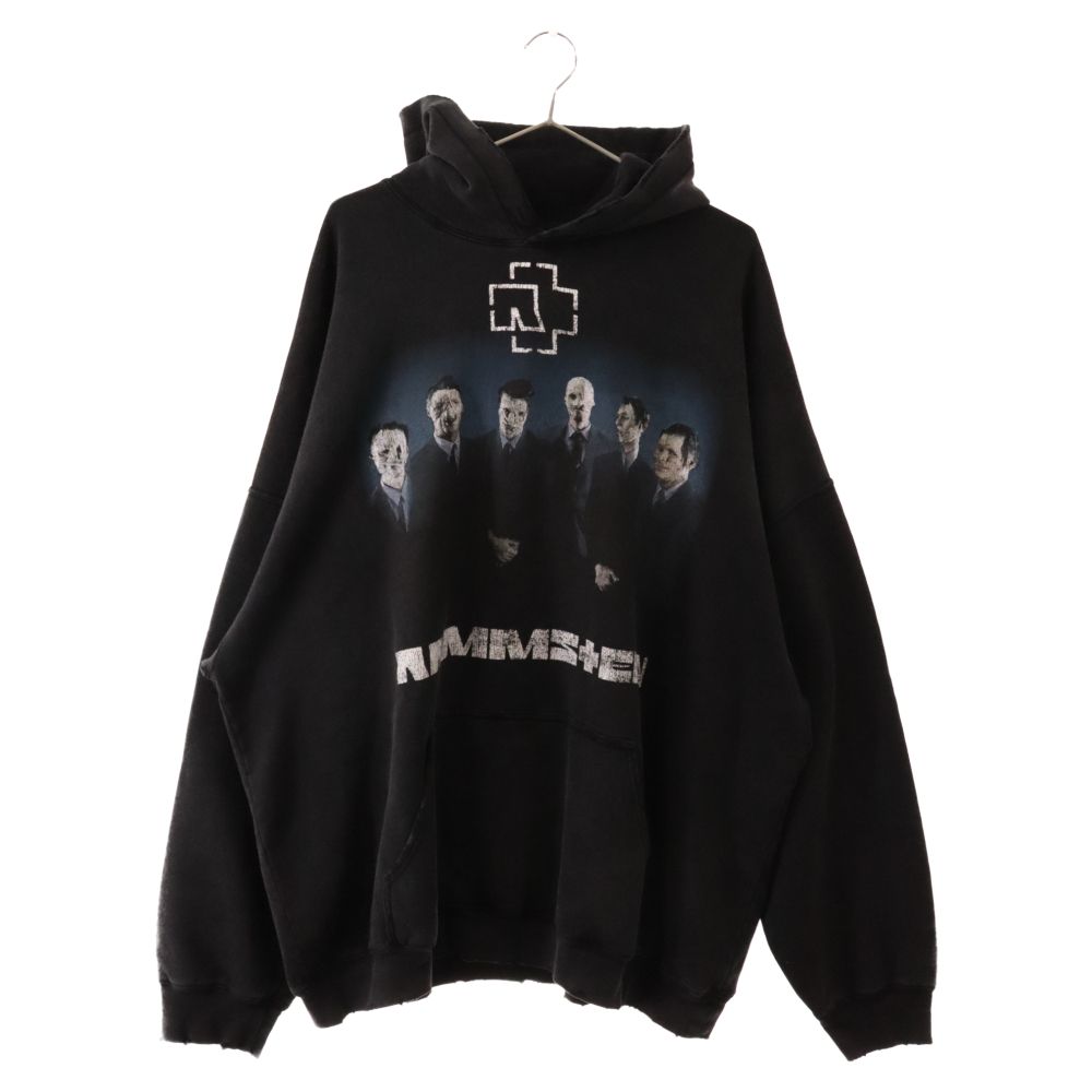 BALENCIAGA (バレンシアガ) 21SS RAMMSTEIN Boxy Hoodie