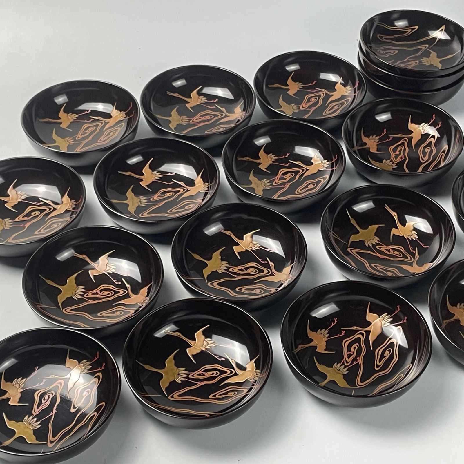 輪島塗 漆器 本金蒔絵花絵紋 木製 蓋付椀 お煮物椀 吸物椀 輪島塗 漆器