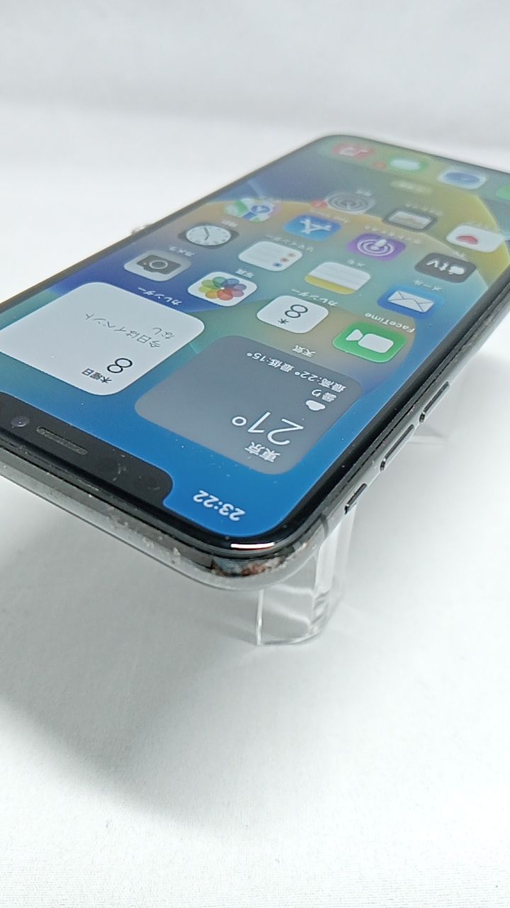 電池新品！ iPhoneX A1902 256GB 本体 スペースグレイ SIMフリー 