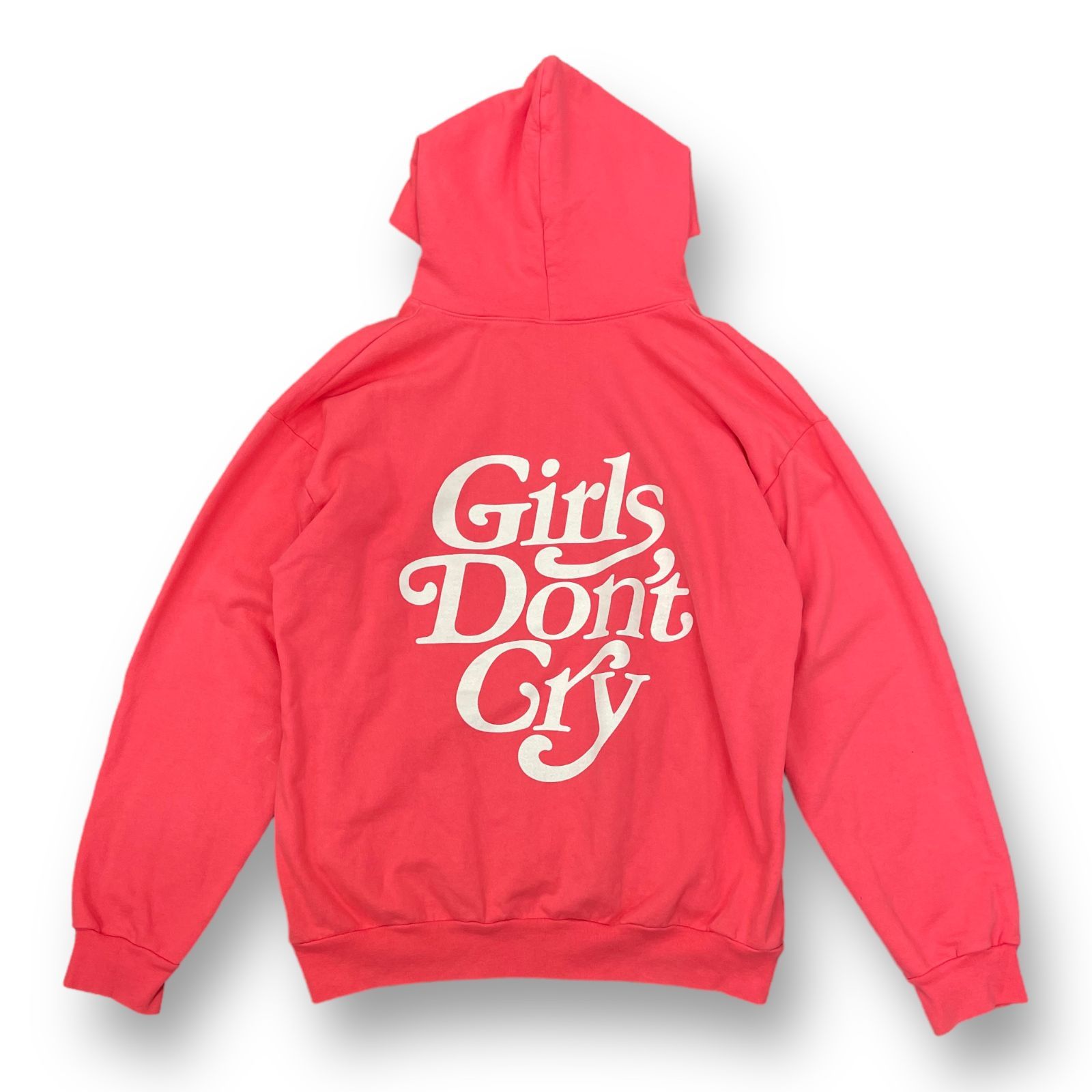 GIRLS DONT CRY バックロゴ プリント プルオーバー スウェット 