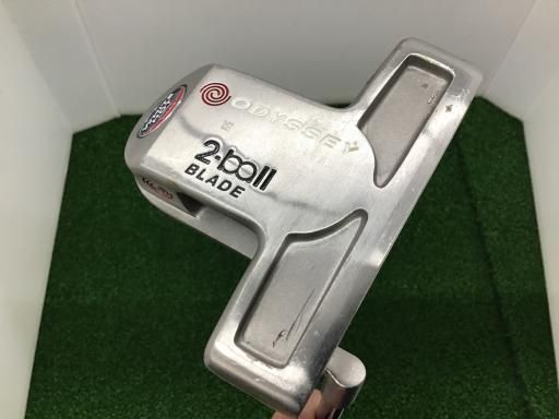 オデッセイ WHITE HOT 2 BALL BLADE 32インチ パター PT スチール フレックスその他 メンズ 男性用 右利き 右用 Cランク ゴルフクラブ