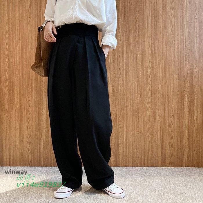 赤字覚悟!タックワイドパンツ レディース