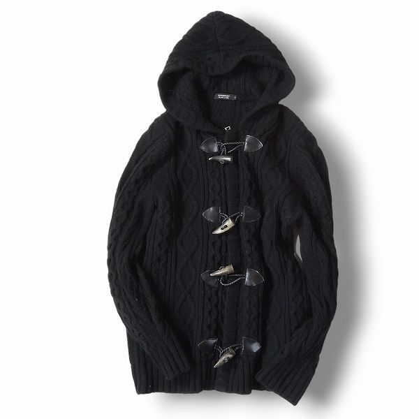 BURBERRY BLACK LABEL バーバリーブラックレーベル ニットダッフルコート 42L2801