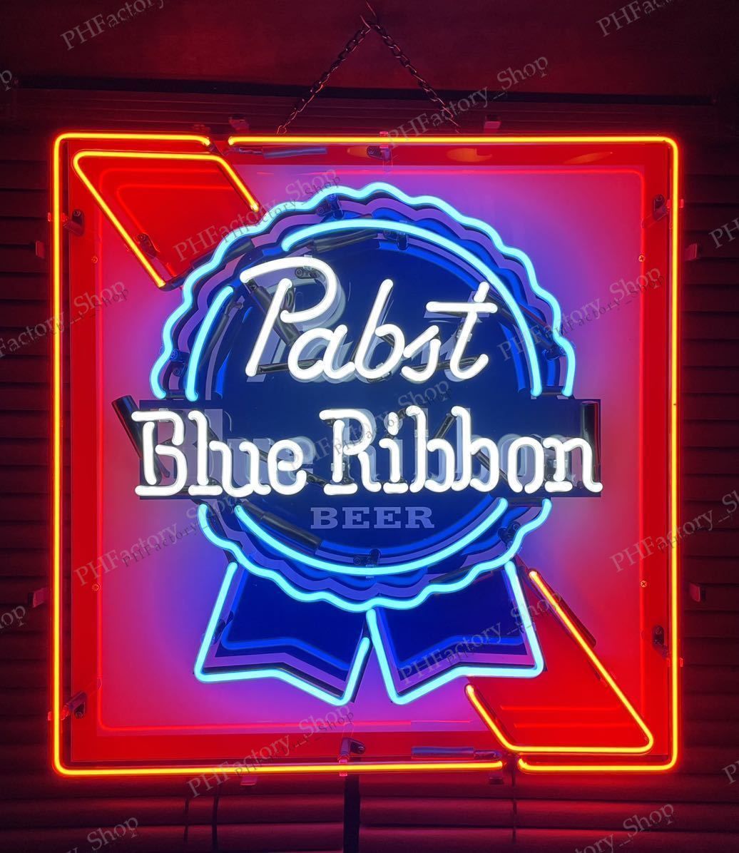 Pabst Blue Ribbon パブストネオン看板 ネオンサイン ビール Pabst Blue Ribbon パブストネオン看板 Pabst Blue Ribbon パブスト