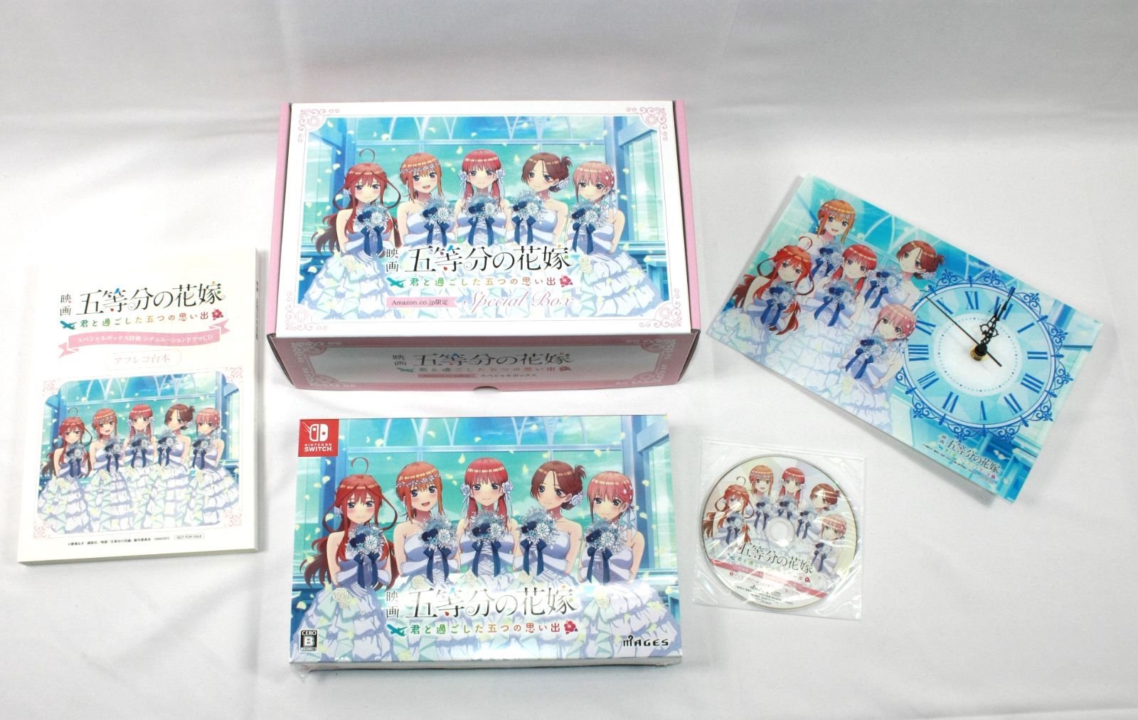 A1193・Nintendo Switch 映画 五等分の花嫁 君と過ごした五つの思い出