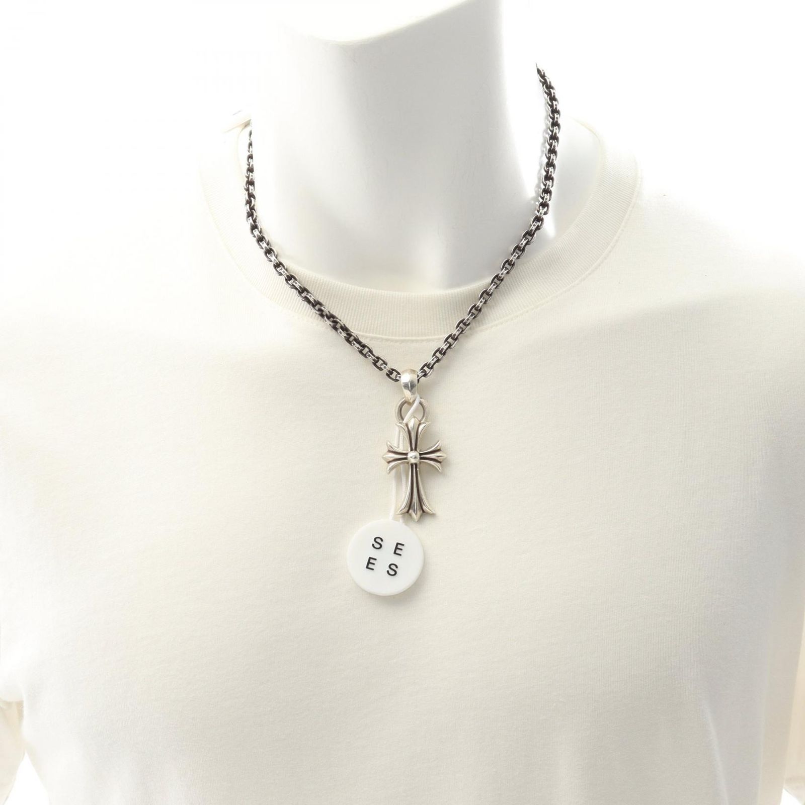 CHROME HEARTS ≪ 新品 ≫ クロムハーツ ラージダブル CHクロス