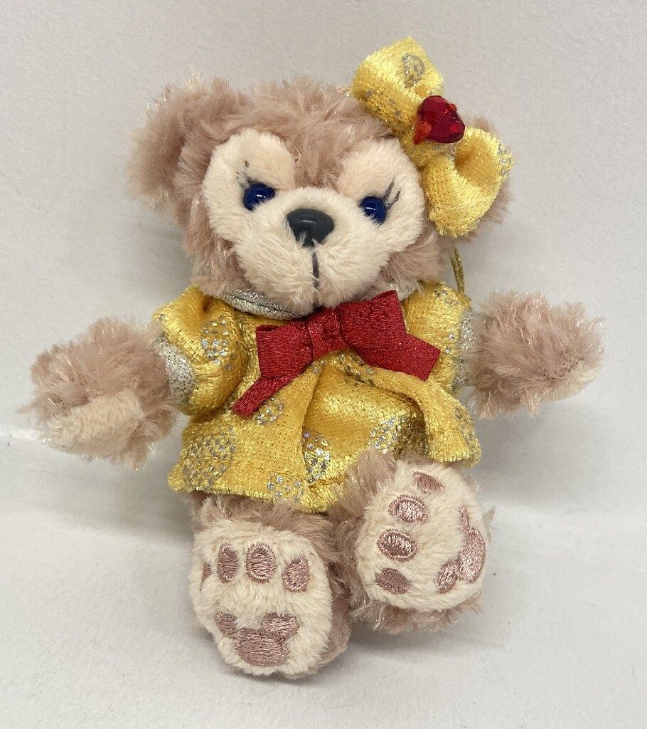 シェリーメイ　ストラップ　30周年 東京ディズニーシー ぬいぐるみストラップ シェリーメイ(金色