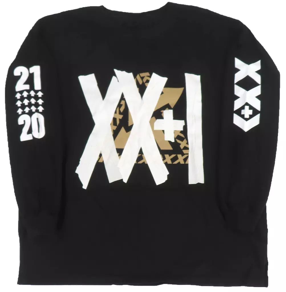 中古】Tシャツ 倖田來未 ロングスリーブTシャツ ブラック Lサイズ