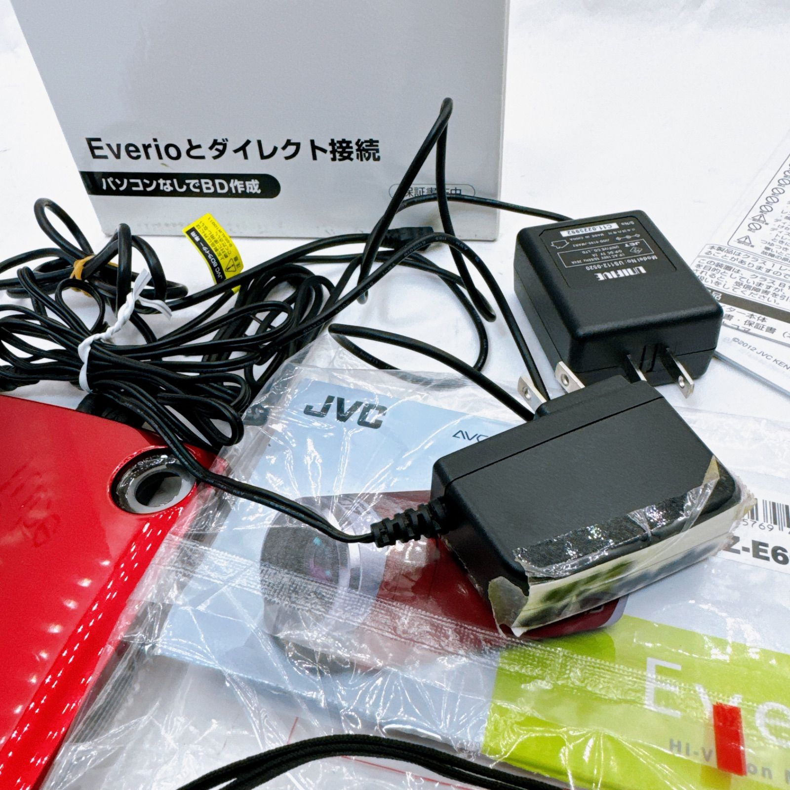 中古動作品】JVC エブリオ ハイビジョンメモリームービー GZ-E600-R