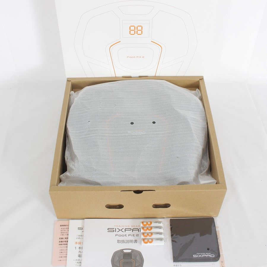 最安値】シックスパッド フットフィット 箱・説明書付き SIXPAD FOOT