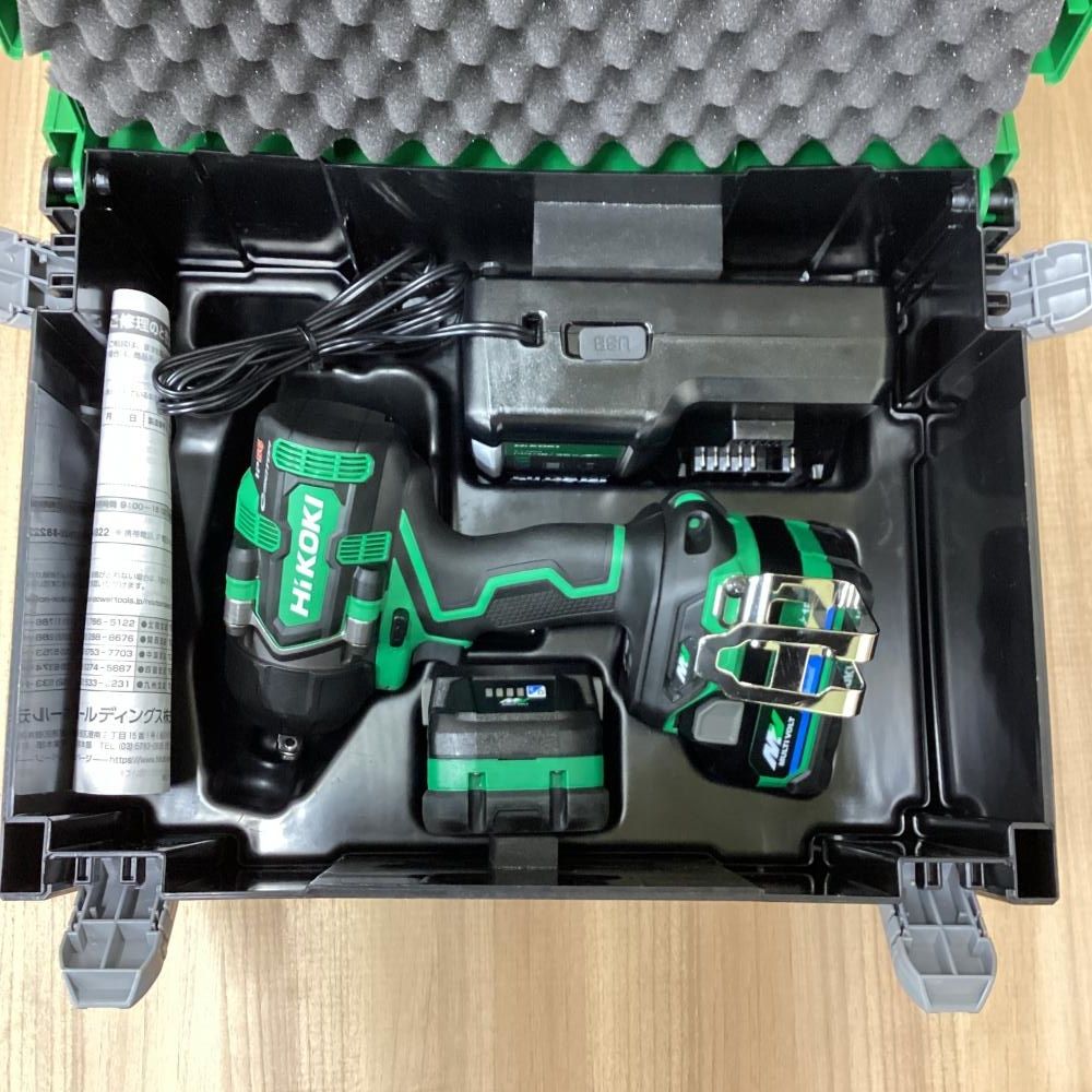 HiKOKI ハイコーキ WR36DE 2XPSZ 12.7㎜充電式インパクトレンチ マルチボルト 201
