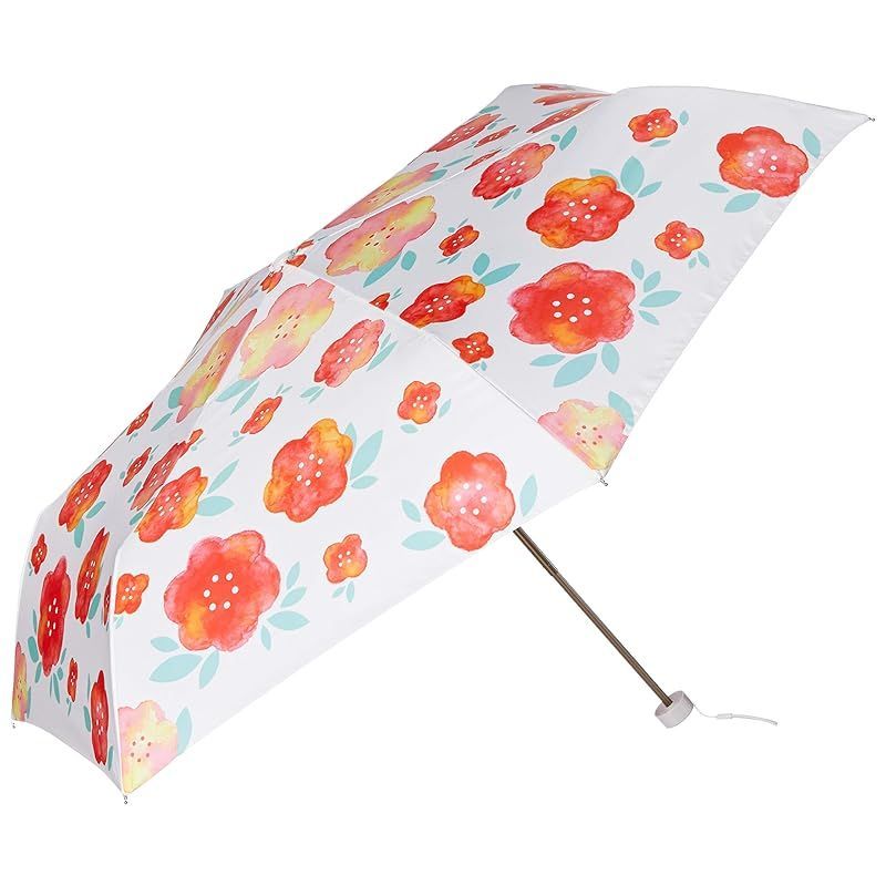 【新着商品】エスタ(estaa) 折りたたみ傘 水彩花柄 1