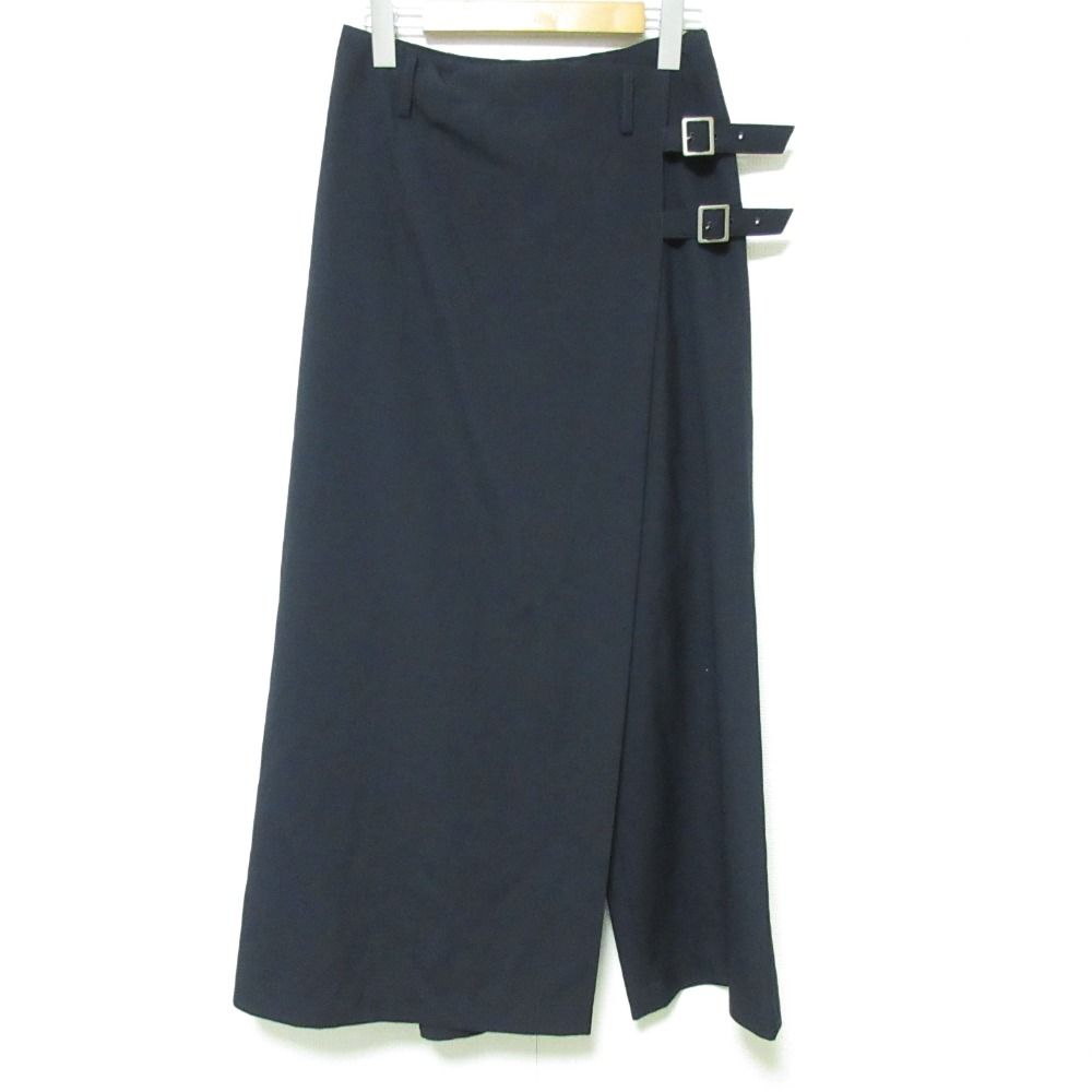 JUNYA WATANABE COMME des GARCONS ジュンヤワタナベ コムデギャルソン サイドベルトラップパンツ サイズXS ネイビー レディース 古着