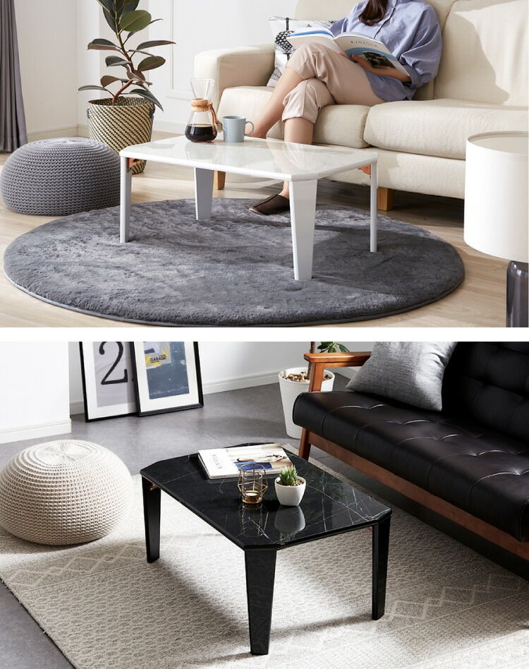 モリシゲ ローテーブル ラウンドローテーブル ブラウン テーブル 円卓