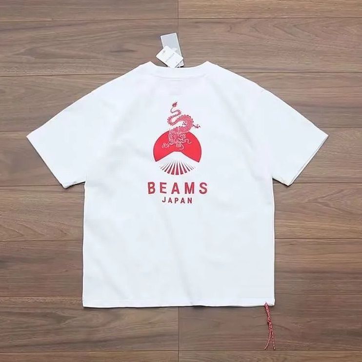 メンズ トップ beams t シャツ