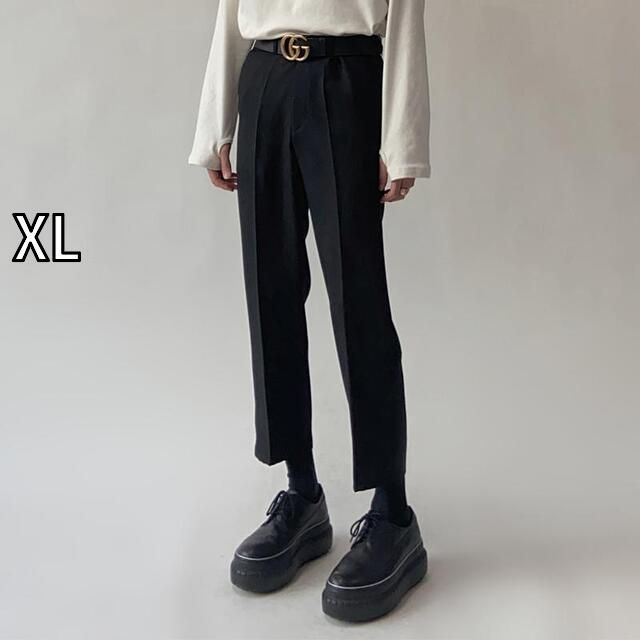 XL 秋冬 メンズ 服 シンプル ファッション オシャレ 大人 かっこいい 大きいサイズ ストリート 紳士服 パンツ ストレート 韓国スタイル 九分丈 カジュアル