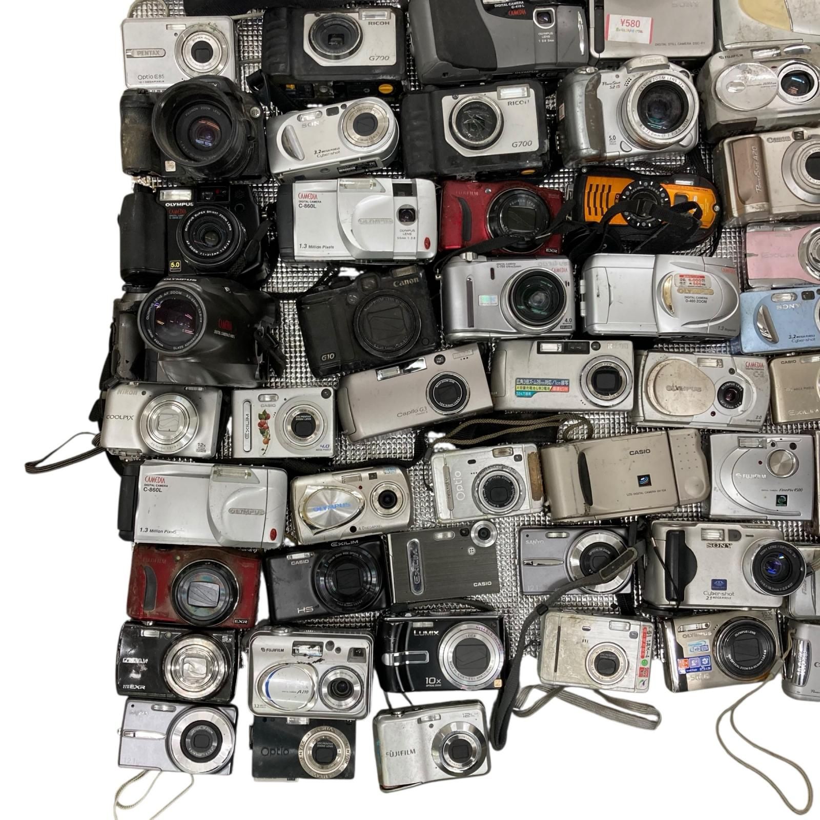 1円スタート！カメラまとめ売り！OLYMPUS、Canon、Nikon、SONY、Konica