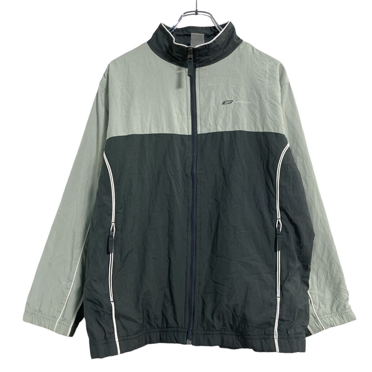 Reebok ナイロン ジャケット S～ ライトグレー グレー リーボック 