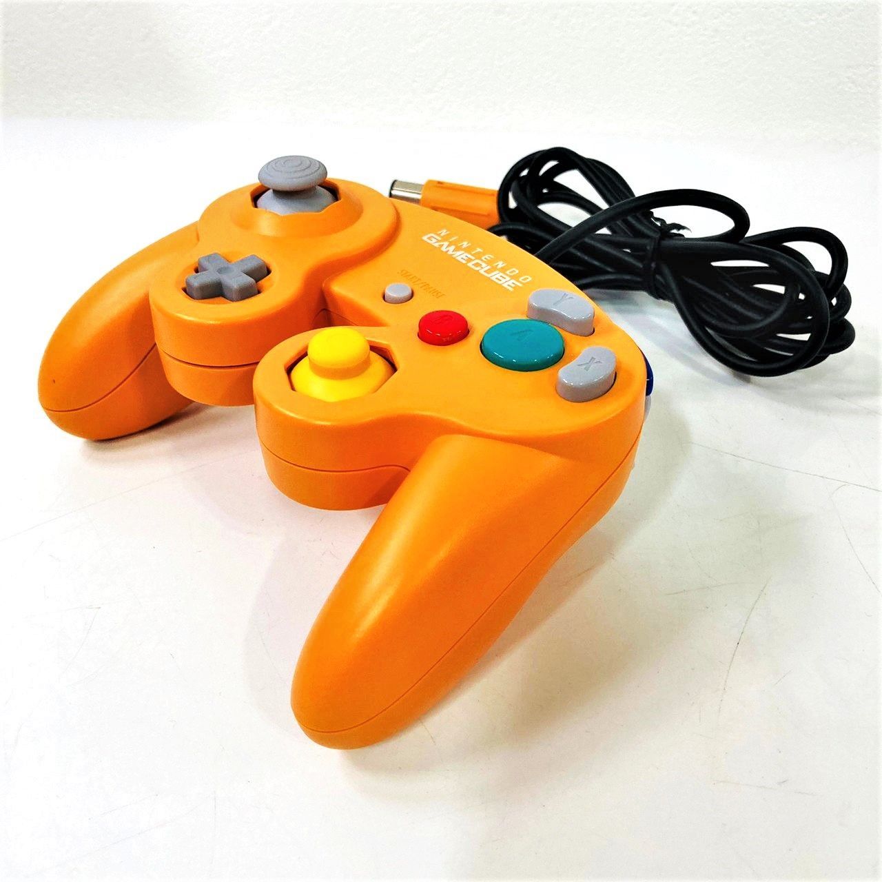 美品 任天堂 GC GAMECUBE コントローラー オレンジ 後期型 DOL-003