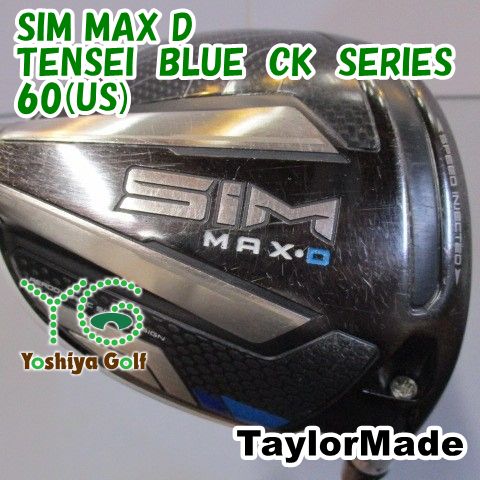 テーラーメイド　SIM　MAX　D ９°　テンセイ　ブルー　CK ６０　S テーラーメイド SIM MAX D 9° テンセイ ブルー CK 60 S