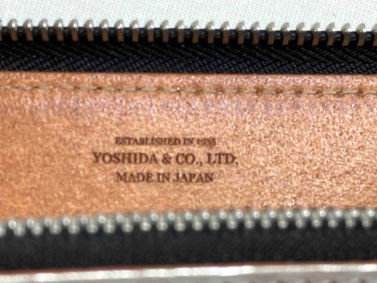PORTER ポーター　本革　長財布　銀箔ダメージ加工　YOSHIDA&co. PORTER ポーター本革長財布銀箔ダメージ加工YOSHIDA&co.