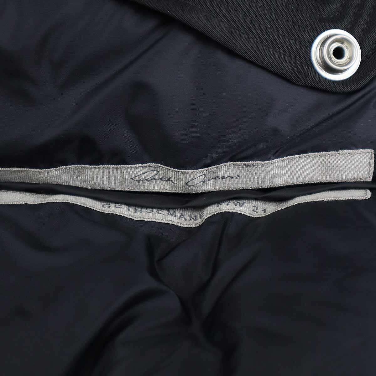 Rick Owens リックオウエンス 21AW GETH BOMBER ダウンボンバー 