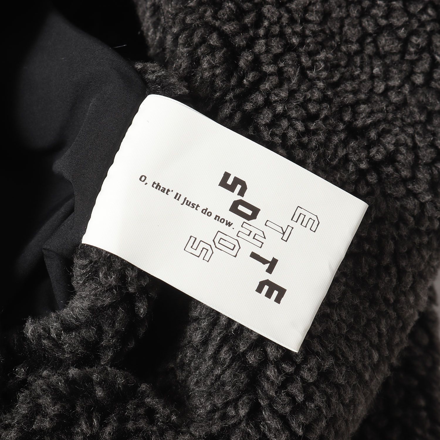 ETHOS エトス ブルゾン サイズ:M リバーシブル ボア フリース ノー 