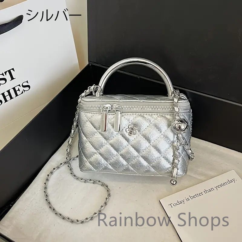 shoulder bag／キルティングシルバー タビー ショルダー バッグ 26・キルティング | COACH/コーチ