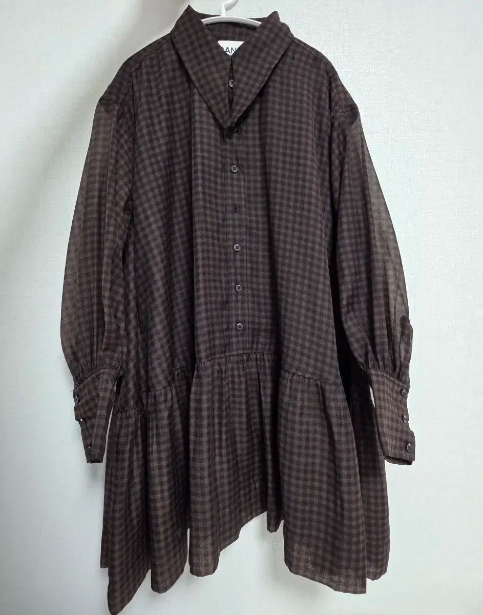 茶色 オーガンザ