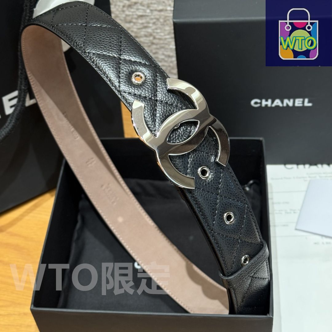 今日特価】Chanel ニューモデル レディースベルト - メルカリ