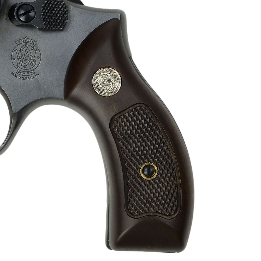 Marushin ガスガン S&W M36 チーフスペシャル 2インチ HW 木目調